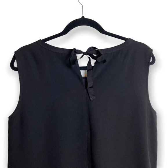 Fenn Right Manson Studio Black Jeweled  Blouse - Picture 6 of 10